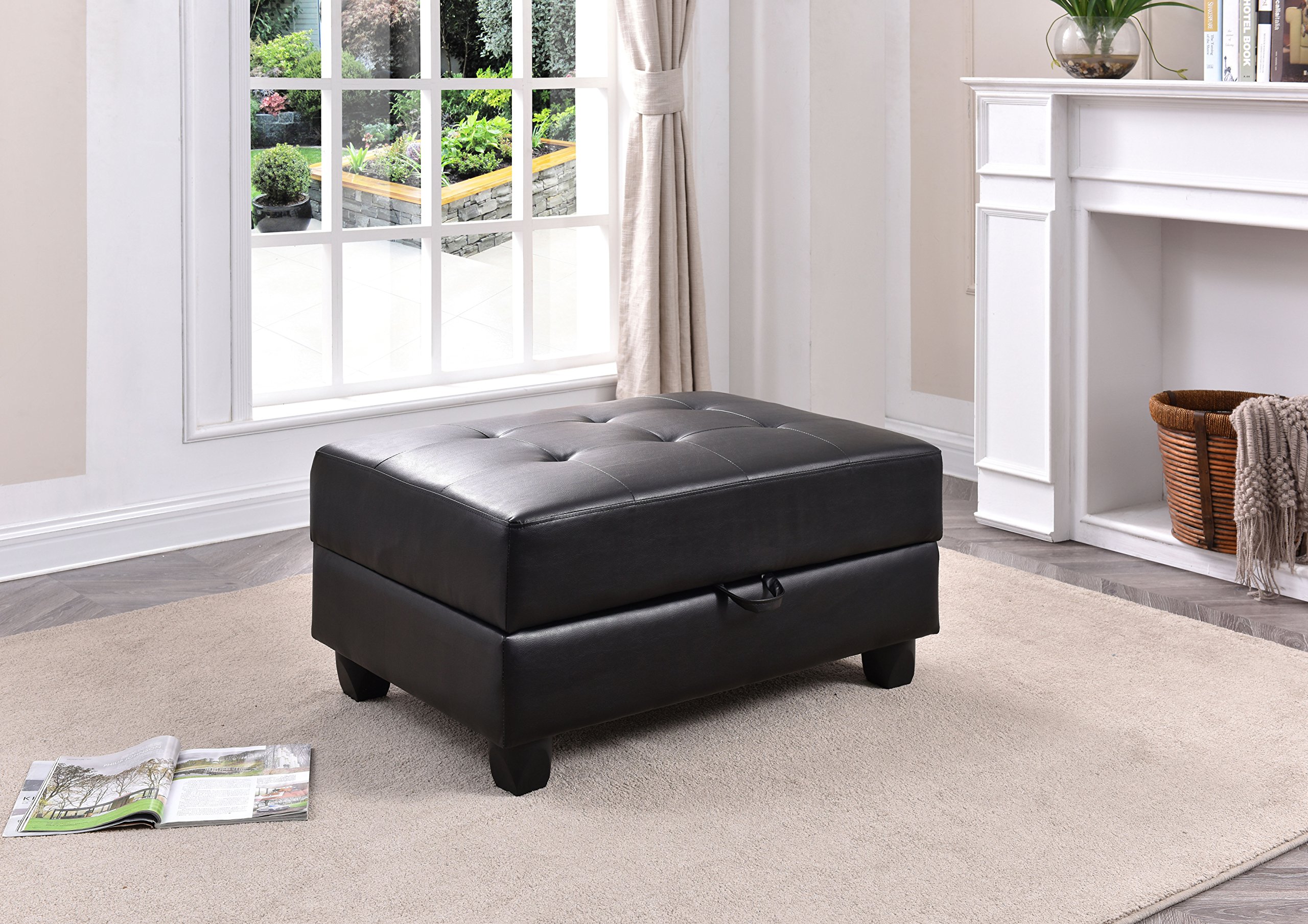 uka　モモナチュラル N.BOX OTTOMAN M Amazon.com: NicBex Ottoman Simple Style Ottoman Stool with